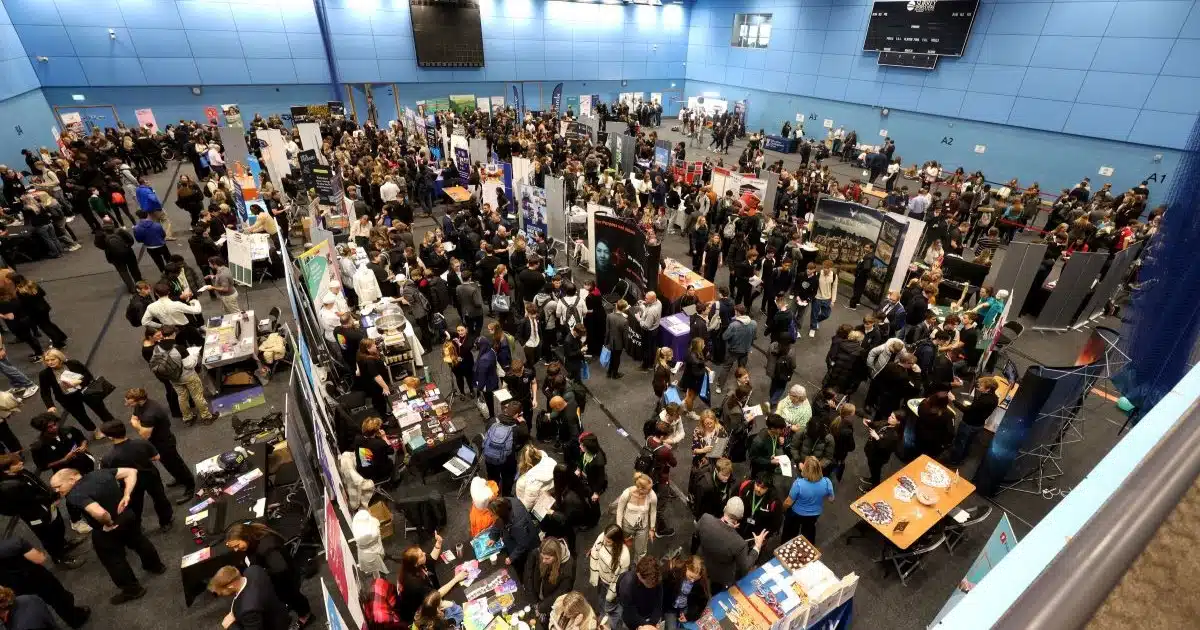Picture of a recruitment fair.